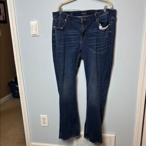 Vigoss Women's Dark Blue Boot Cut Jeans